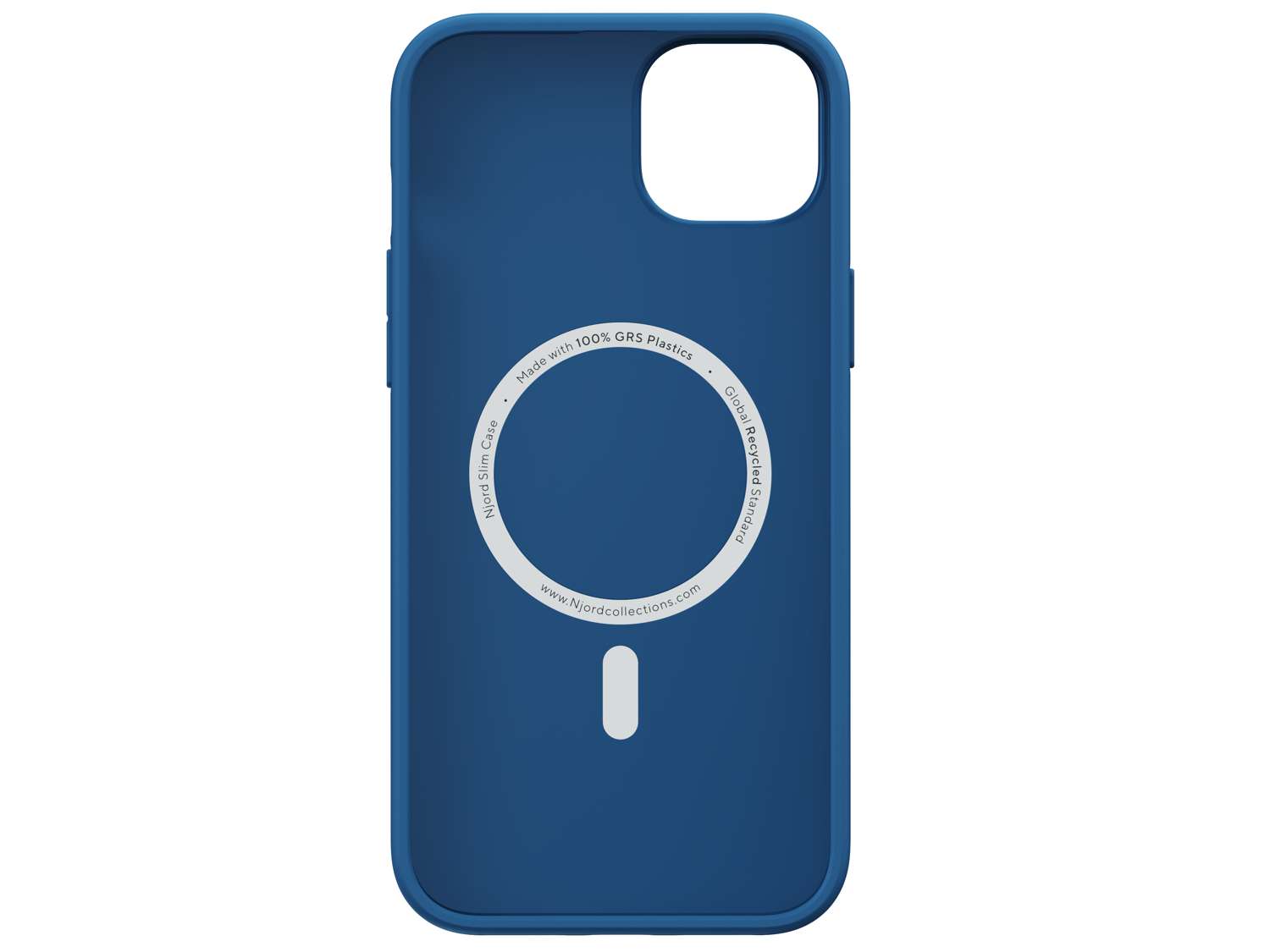 Njord Slim Case iPhone 15 MagSafe with - Blue for