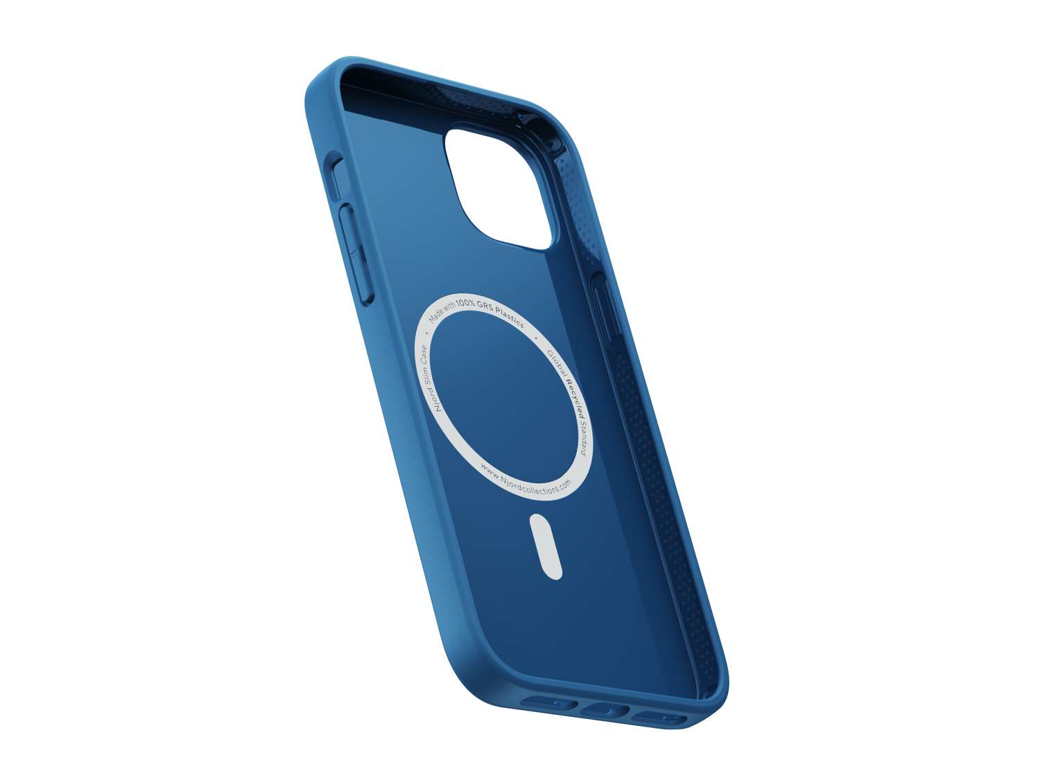 Njord Blue Case with Slim iPhone 15 - for MagSafe
